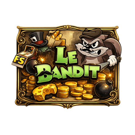 Le Bandit automat Hacksaw Gaming bandyta z niestandardowym układem bębnów i buyspin